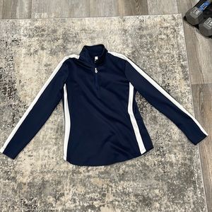 Guy Harvey Women’s Golf Long Sleeve Play Dry 3/4 Zip Size S - NWOT